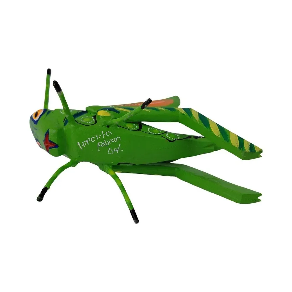 Vintage Handpainted  Alebrije  Cricket  Artist Signed Good Luck